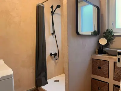 Salle de bains dans l'établissement parking comfort downtown