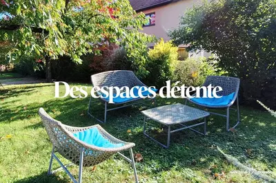 Jardin de l'établissement Combo Praelatenberg 2 appartements dans la même maison