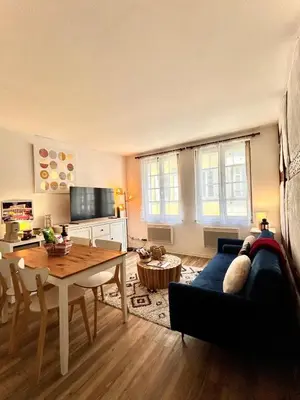Télévision ou salle de divertissement dans l'établissement Le cocon du Vieux Colmar - Design et cosy - Hypercentre Colmar