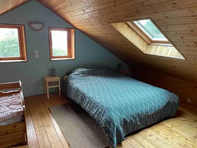 Un ou plusieurs lits dans un hébergement de l'établissement Chalet de montagne au Hilsen - 2 à 6 personnes