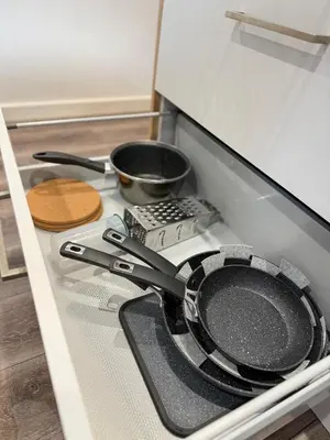 Cuisine ou kitchenette dans l'établissement La cotonnade - Entre vignes et ville
