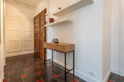 Cuisine ou kitchenette dans l'établissement Very nice apartment Mulhouse Centre near Tram