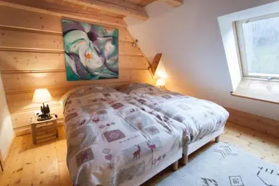 Un ou plusieurs lits dans un hébergement de l'établissement Les Fermes De Pinpin