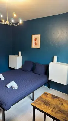 Coin salon dans l'établissement Cosy 5 - Montbéliard