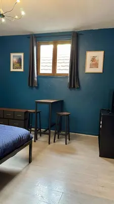 Coin salon dans l'établissement Cosy 5 - Montbéliard