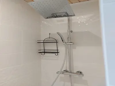 Salle de bains dans l'établissement Chalet in St Maurice near Ballon d'Alsace