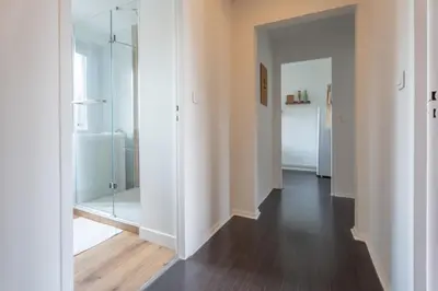 Salle de bains dans l'établissement Le Riedisheim Bel Appartement Gare Mulhouse
