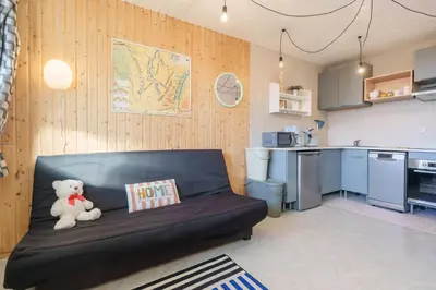 Cuisine ou kitchenette dans l'établissement Le Chitelet 104 - Quelques pas de la station
