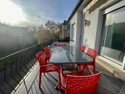 Balcon ou terrasse dans l'établissement S'heimet Hüüs