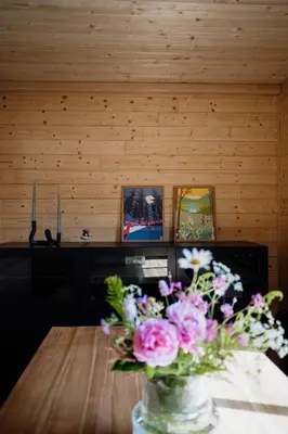Plan de l'établissement Chalet à 5 minutes de Gérardmer avec étang