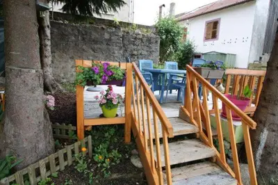 Jardin de l'établissement GITE du PERE NOEL