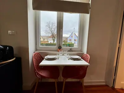 Coin salon dans l'établissement LE GRENAT Appartement Cosy - Route des Vins - Proche Colmar