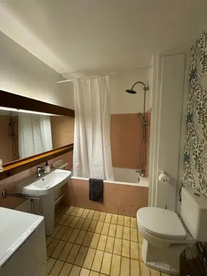 Salle de bains dans l'établissement Charming apartment in the heart of Colmar