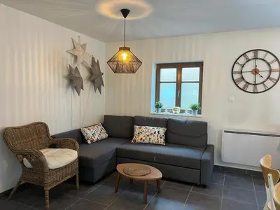 Coin salon dans l'établissement Sand & Chill - Appartement 55R