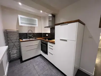 Cuisine ou kitchenette dans l'établissement Sand & Chill - Studio 37R