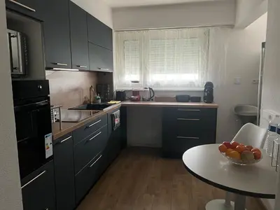 Cuisine ou kitchenette dans l'établissement Corner of Serenity