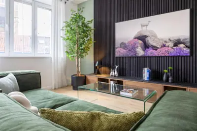 Coin salon dans l'établissement Slate at Max, Luxury in Mulhouse
