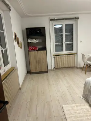 Cuisine ou kitchenette dans l'établissement Chez Céline