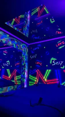 Plan de l'établissement Love Room - fluo expérience