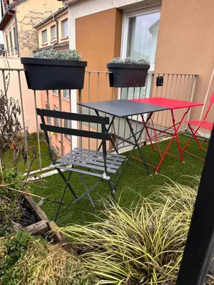 Jardin de l'établissement Hygge Colmar - Proche centre ville parking gratuit