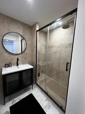 Salle de bains dans l'établissement Appartement spacieux centre Colmar