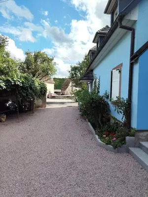 Jardin de l'établissement La Maison Bleue