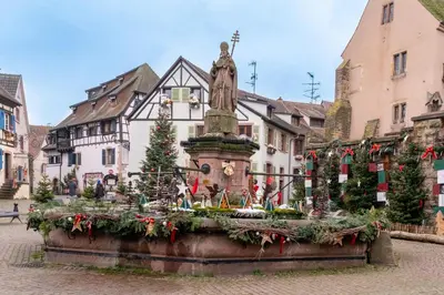 Jardin de l'établissement Appartement Château Pape - Proche de Colmar