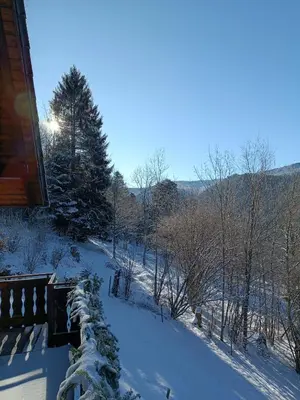 Paysage naturel près de la maison de vacances