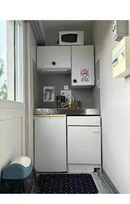 Cuisine ou kitchenette dans l'établissement Central Studio - Proche Bâle & St Louis