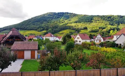 Vue générale sur la montagne ou vue sur la montagne depuis l'appartement