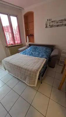 Un ou plusieurs lits dans un hébergement de l'établissement La Sainte Barbe