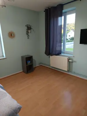 Télévision ou salle de divertissement dans l'établissement La clef du ban