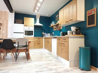 Cuisine ou kitchenette dans l'établissement La Filature