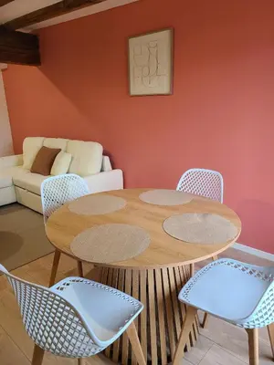 Coin salon dans l'établissement Malbec - Mulhouse proche centre