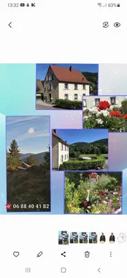 Plan de l'établissement Charmant gîte au pied des Vosges 4pers wifi