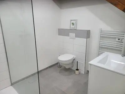 Salle de bains dans l'établissement Pampa - Mulhouse proche centre