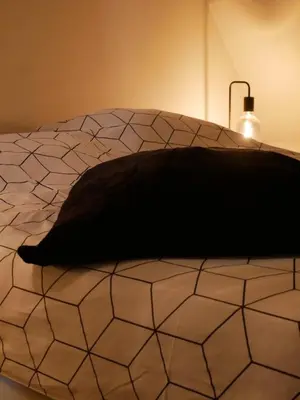 Un ou plusieurs lits dans un hébergement de l'établissement Le Clocher, nice warm and comfortable nest