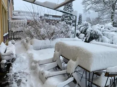 L'établissement Appartement Les Tulipes en hiver
