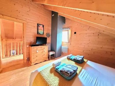 Plan de l'établissement Chalet Cocoon 6p avec Spa privé