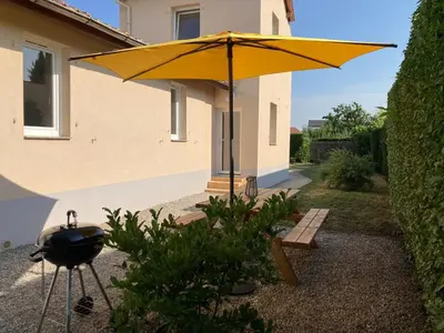 Jardin de l'établissement Maison individuelle Le Pigeonnier