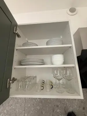 Cuisine ou kitchenette dans l'établissement Moon avec Jardin - Centre - Gare
