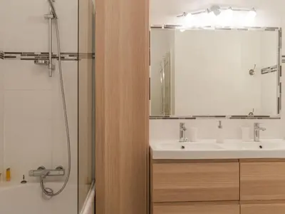 Salle de bains dans l'établissement Apartment mit zwei Garagenstellplätzen by Interhome