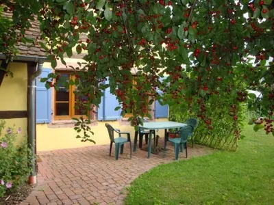 Jardin de l'établissement Holiday Home Gite Sonneblüem un Pfefferminz by Interhome