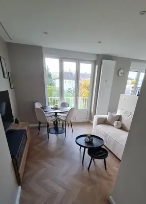 Plan de l'établissement Charmant 2 pièces à 5 min de Colmar