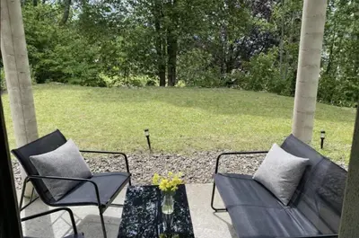 Jardin de l'établissement Appartement avec jardin privatif Gérardmer