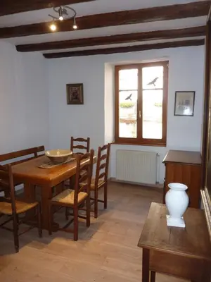 Coin salon dans l'établissement Chez Norbert gîte Le Riesling