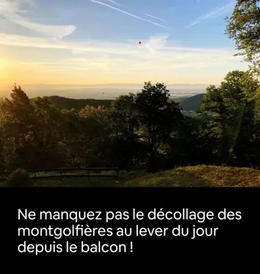 Paysage naturel près de l'appartement