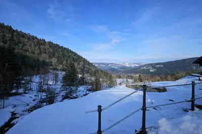 Paysage naturel près de la maison de vacances