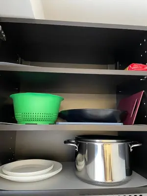 Cuisine ou kitchenette dans l'établissement MoonPink - Basel - AirPort - HighQuality