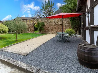 Jardin de l'établissement Gîte Confortable 2 Pers, Parking, Terrasse Privative - Merxheim - FR-1-744-52